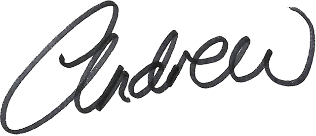 Andrew's signature
